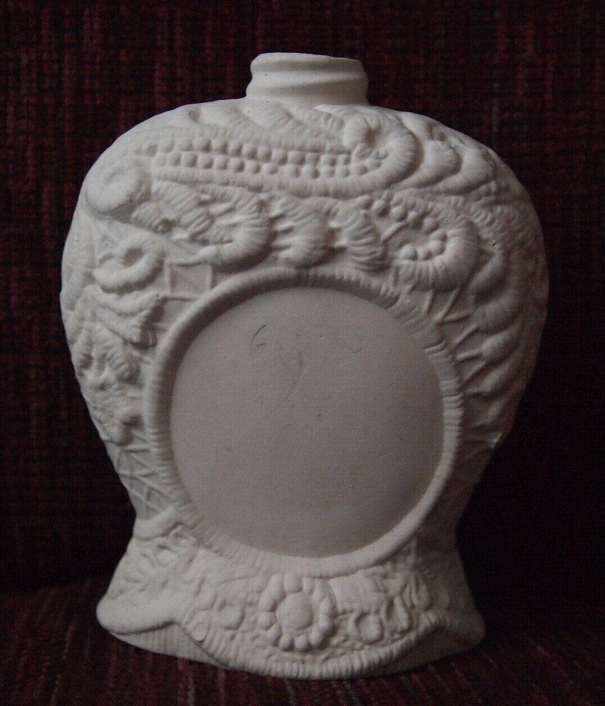 Perfume Bottle Ready to Paint Ceramic Bisque Unpainted