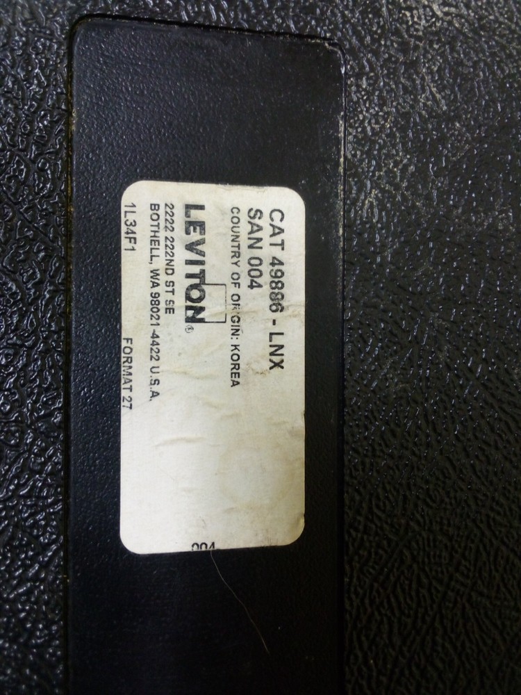 Leviton Fiberoptic Cable Cutter