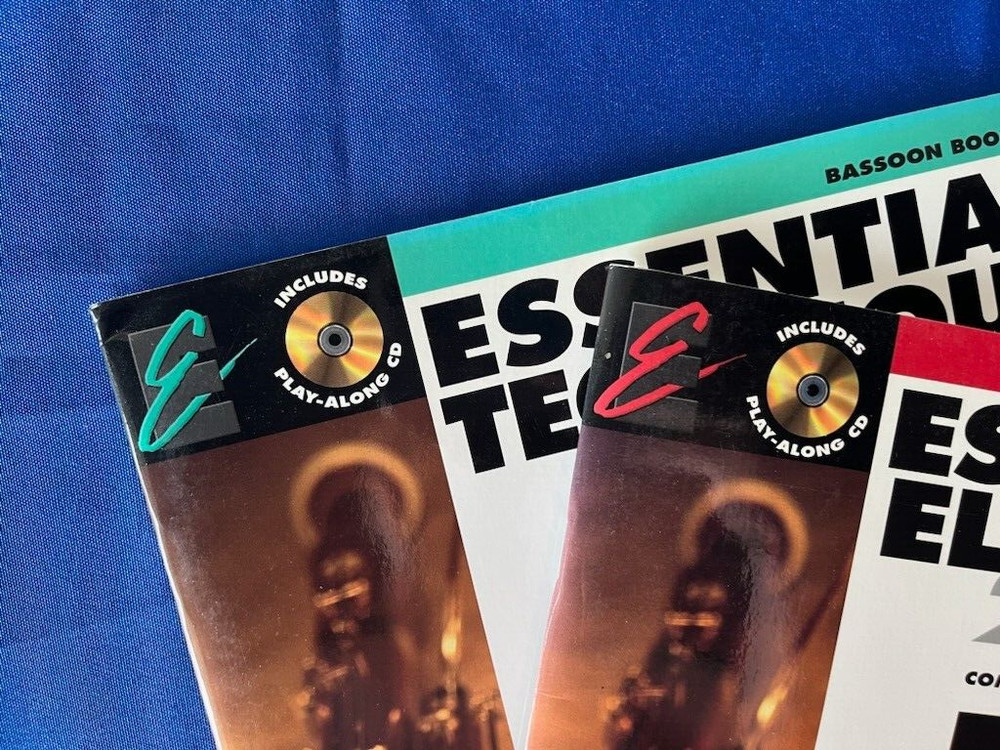 "Essential Elements for Band" Bassoon Set (books 2 & 3)