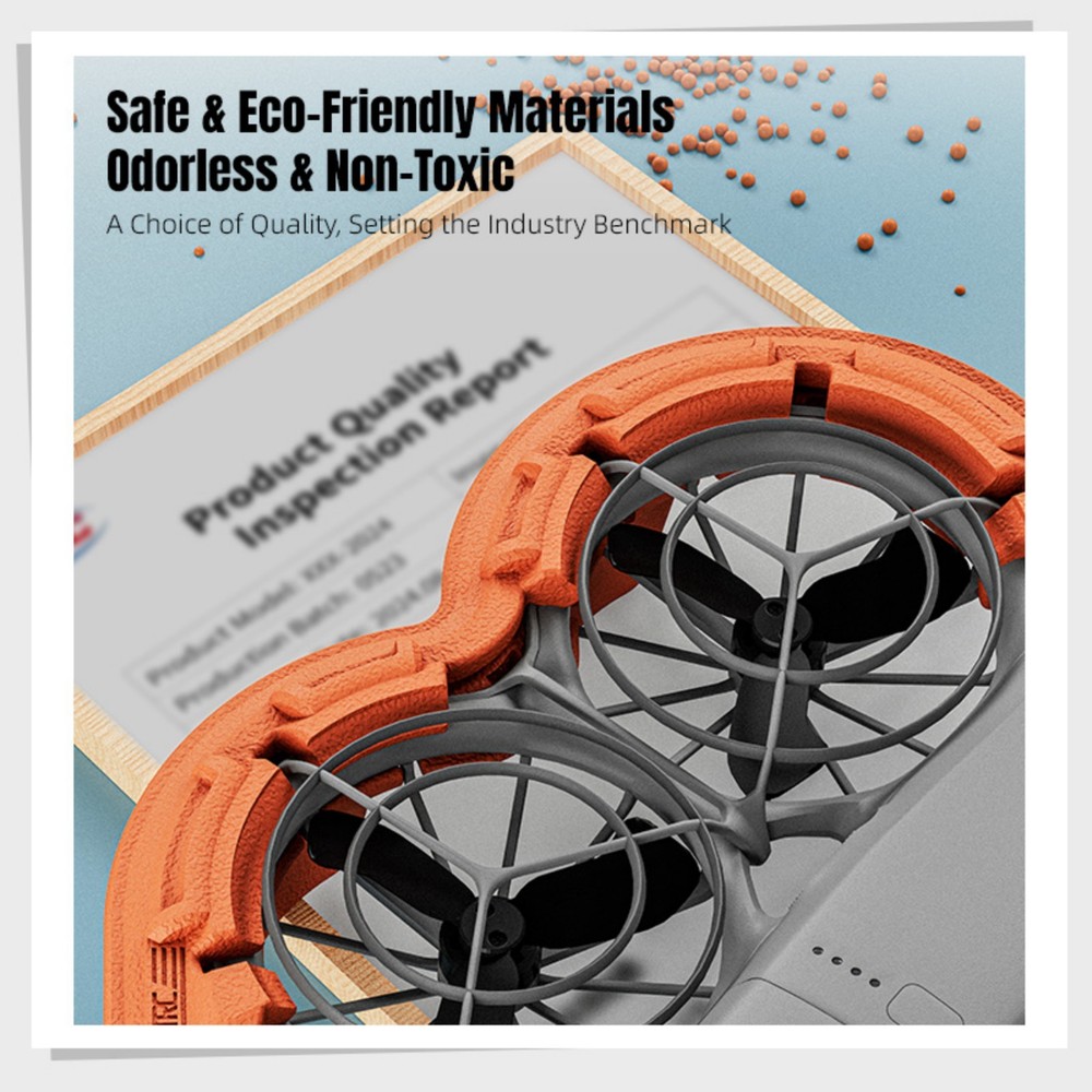 Floating Propeller Guard for DJI NEO2 Scratch & ShockResistant Orange