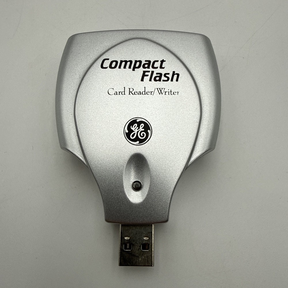 GE Compact Flash USB Single Slot Flash Card Reader Writer