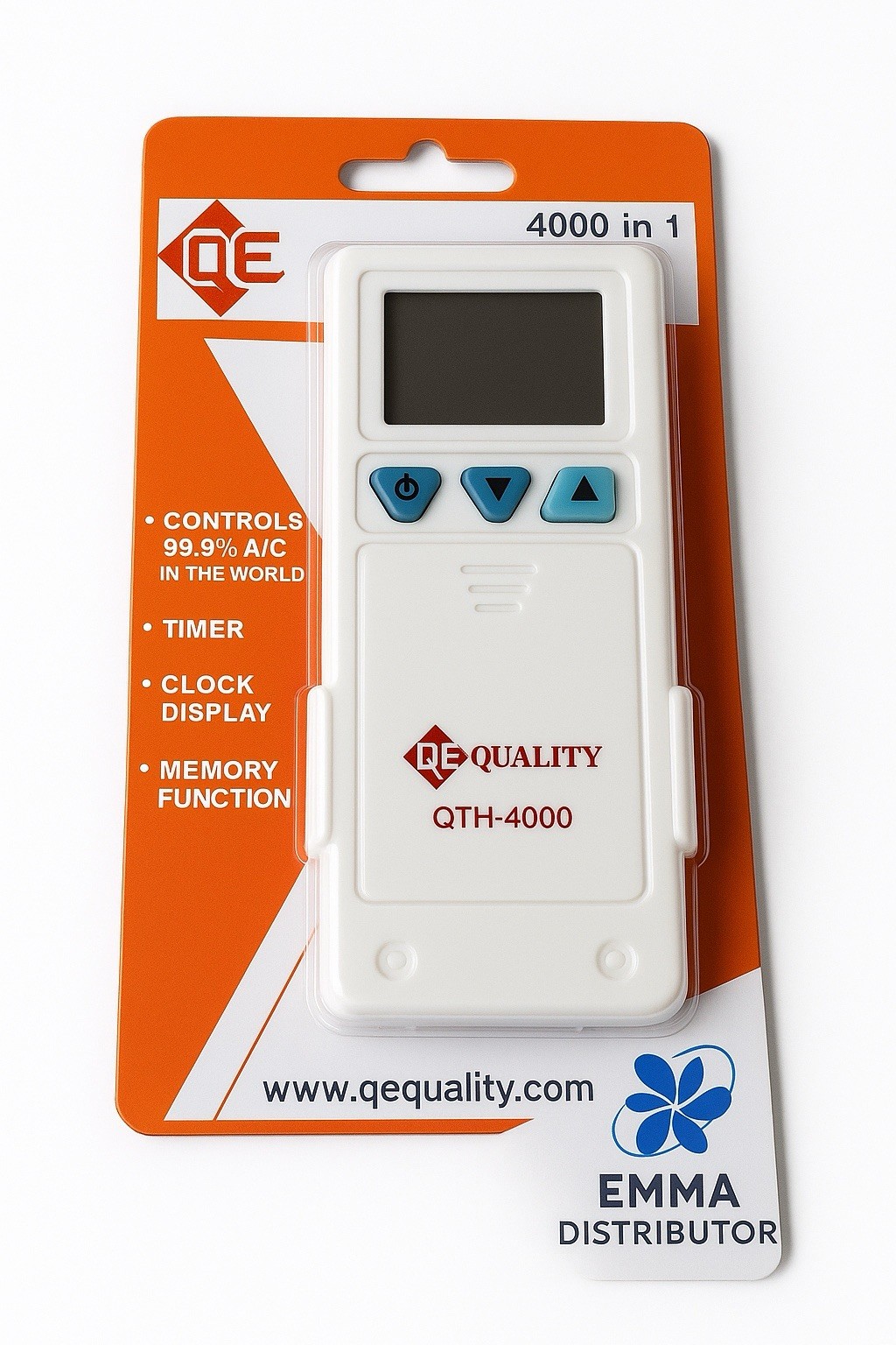 QTH-4000 Mini Split Universal Remote Control,4000 Codes, Controls 99.9% AC