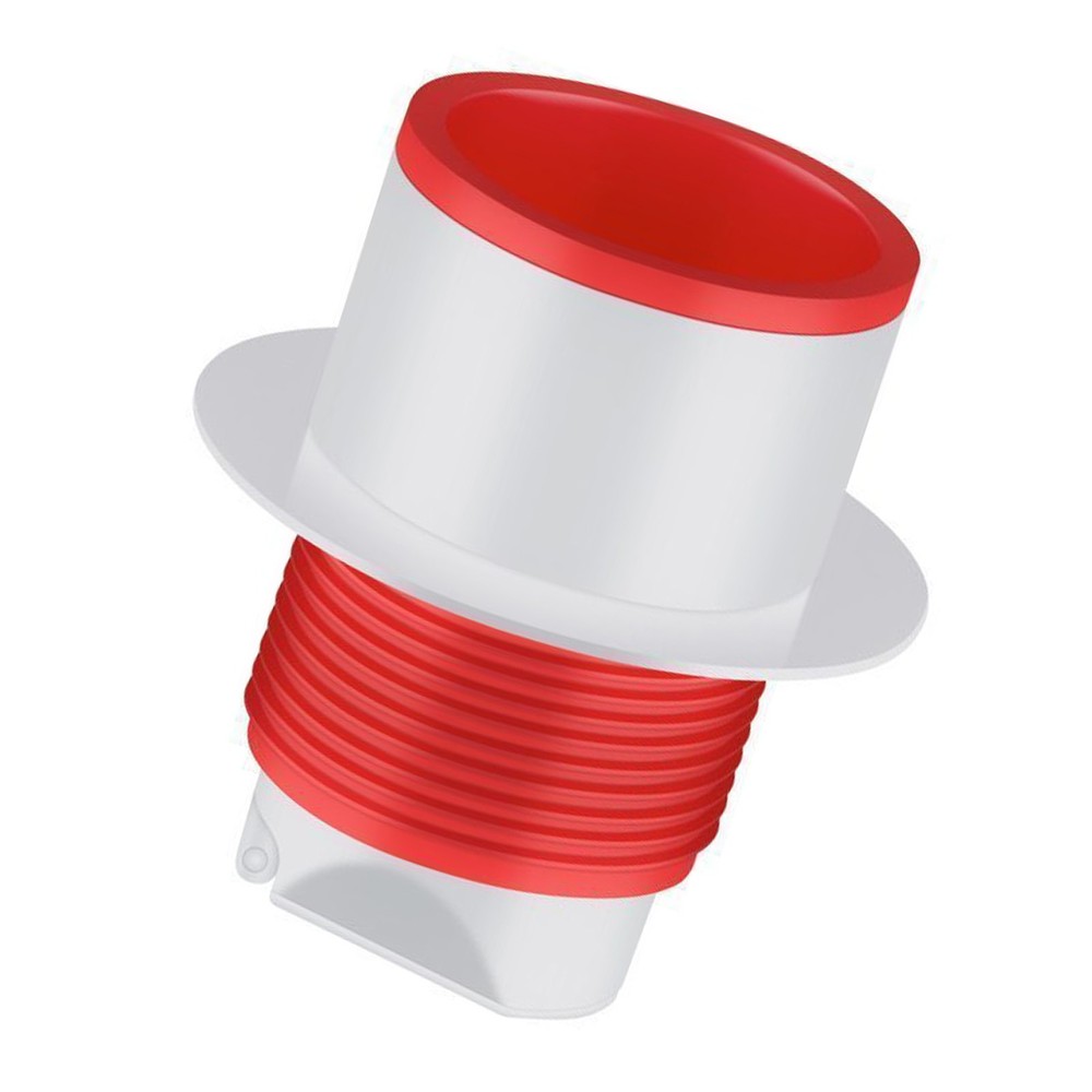 2-Pack PVC Floor Drain Backflow Preventer Convenient Drainage For Kitchen Y