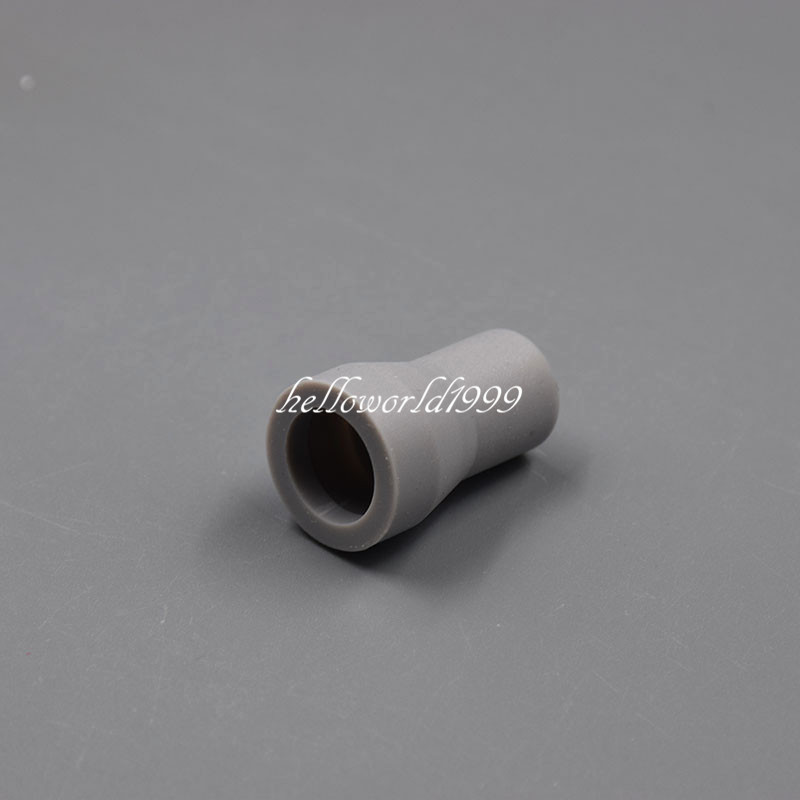 10 Pcs Dental Saliva Ejector Weak Suction Rubber Snap Tip Adapter Replacement