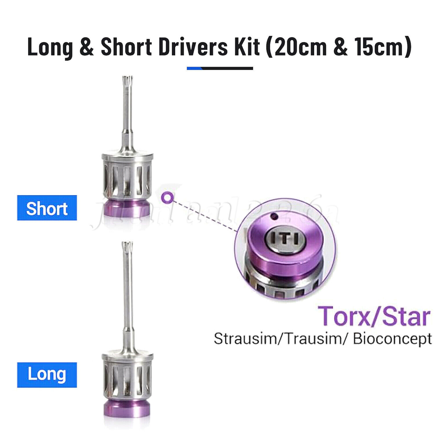 Universal Implant Prosthetic Kit Screwdriver Hex Driver Torque Wrench