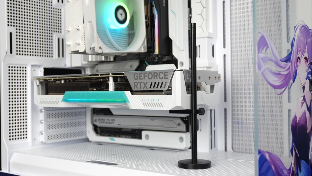 GPU Support Bracket Adjustable Aluminum Anti Sag GPU Bracket Video Graphics C...