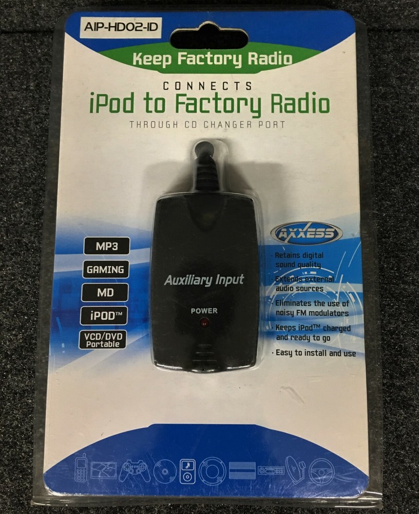 AXXESS AIP-HD02-ID iPOD Auxiliary Input