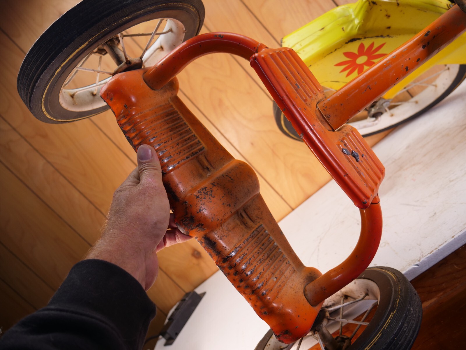 Vintage 1960s Murray Flower Power Hippie Tricycle Excellent Ridable Condition