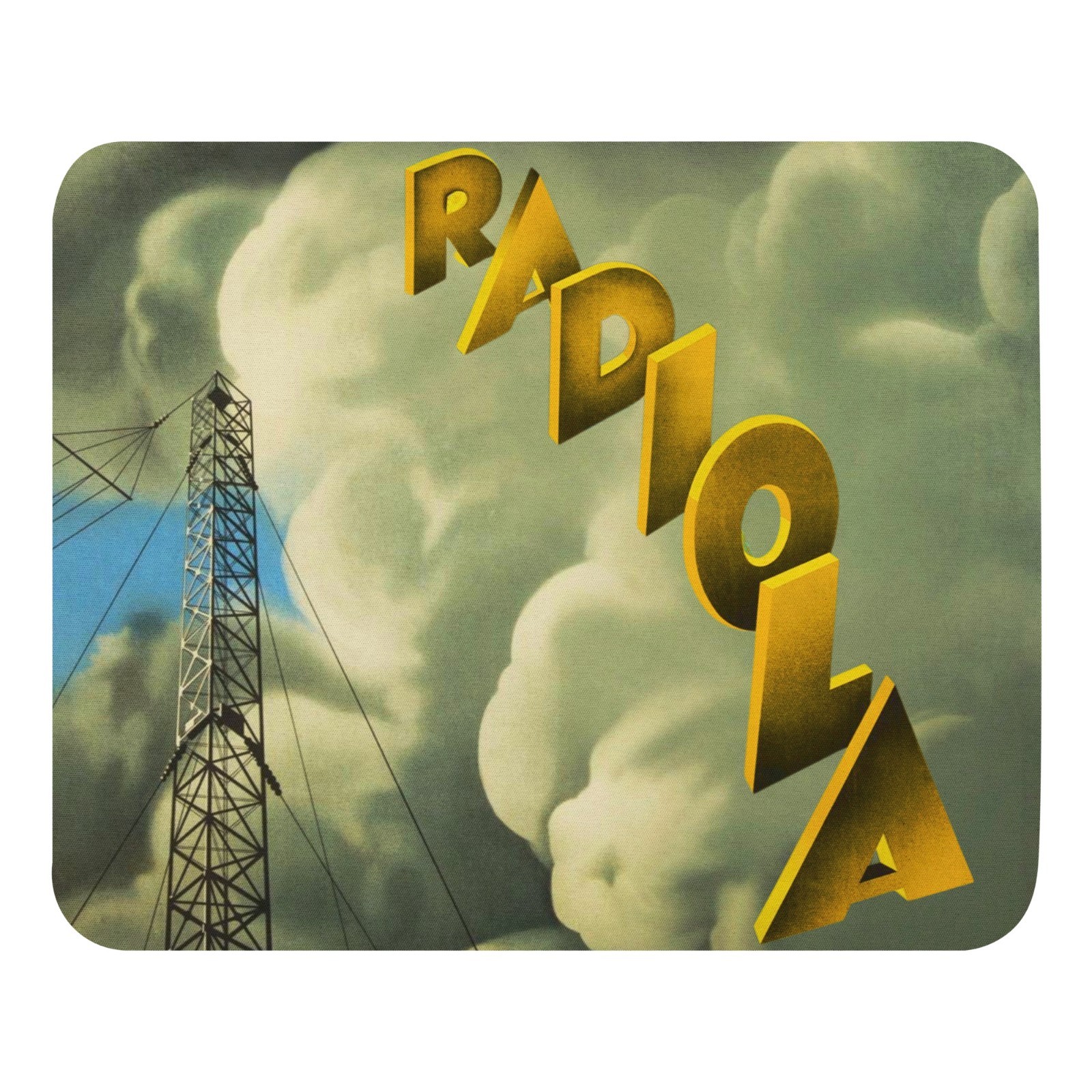 Radiola Art Deco - Mouse Pad NEW 9.5" x 7.75"