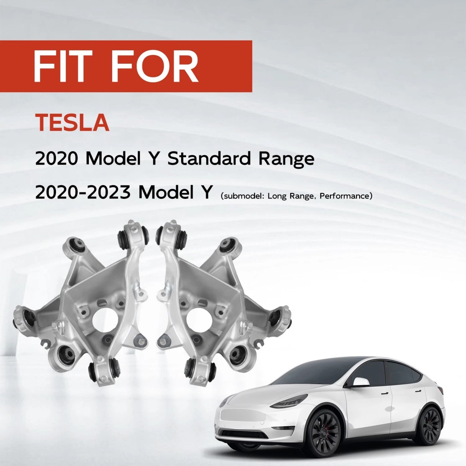 1 Pair Rear Suspension Knuckle Spindle Left & Right FOR 2020-24 Tesla Model Y