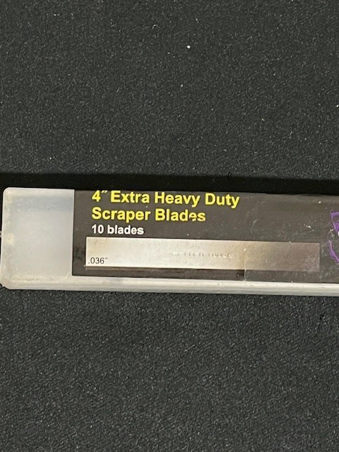 Gorilla Blades 4" Extra Heavy Duty Scraper Blades 10pc