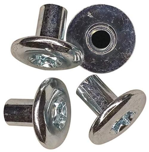 5/16" Torx Barrel Nuts () - Trailer Hardware Nuts for Enclosed Cargo 4 Pack