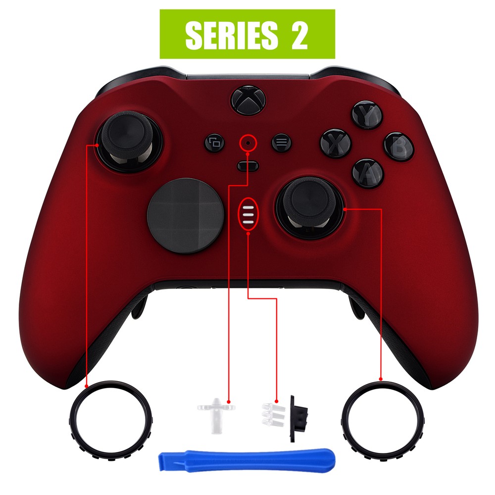 Controller Faceplate Front Shell Replacement Parts For Xbox One Elite Series 2
