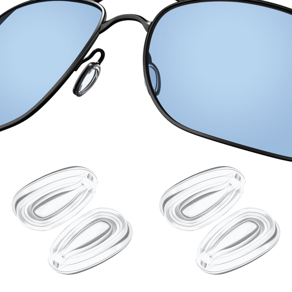 Silicone Replacement Crystal Clear Nose Piece For-Arnette Dean