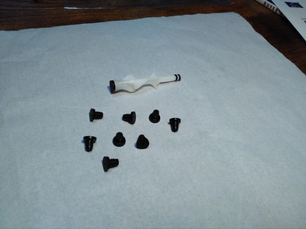 8 Poppet Rubber Sheets For SCUBAPRO Regulator Second Stage
