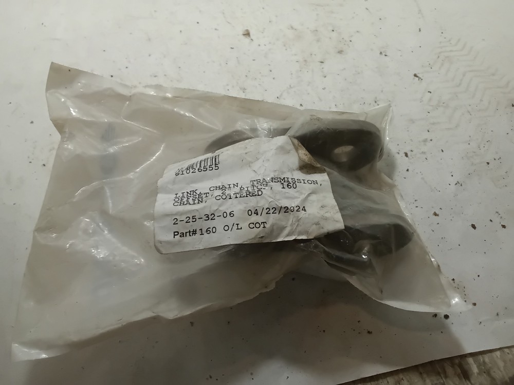 DIAMOND,C-7378-P NO. 160, OFFSET CHAIN LINK (H12A3)