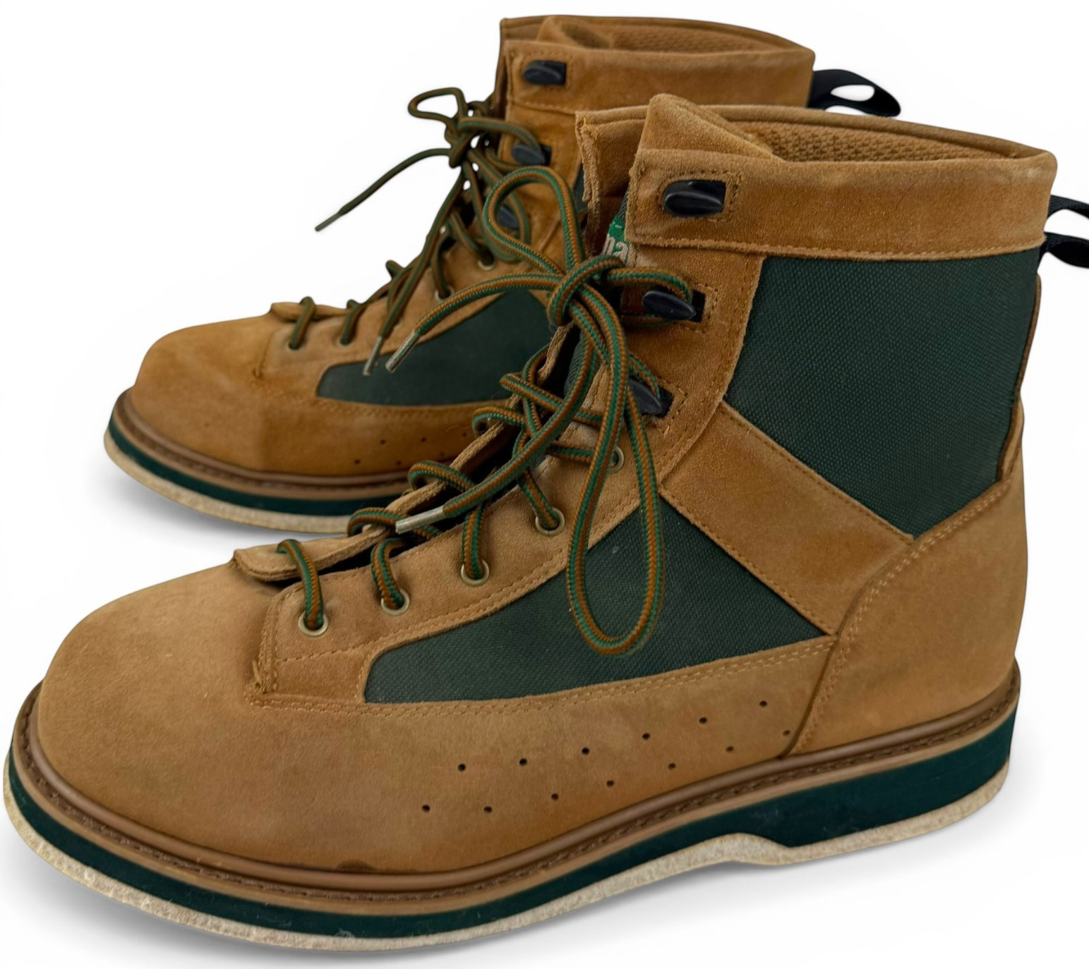 Hodgman Wadelite Fly Fishing Wading Boots Felt Sole Size 12