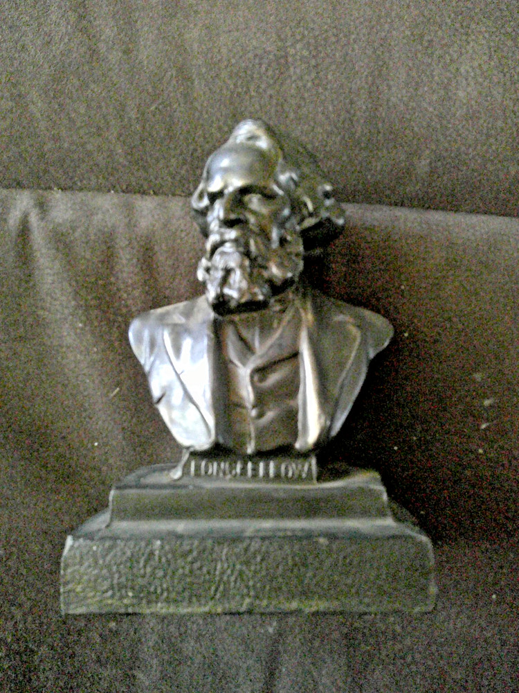 Longfellow Bronze bust