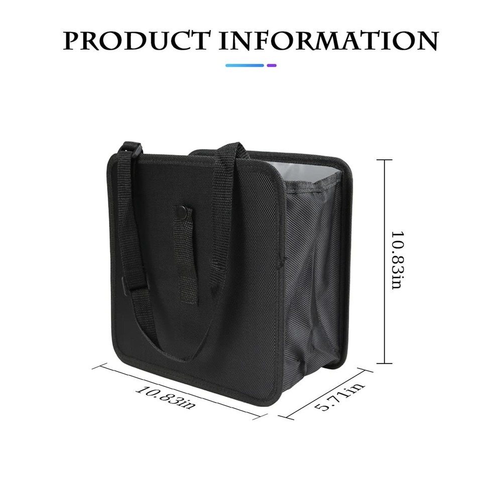 Foldable Trash Can, Hanging Waterproof Leakproof Storage Bag with Large Capac...