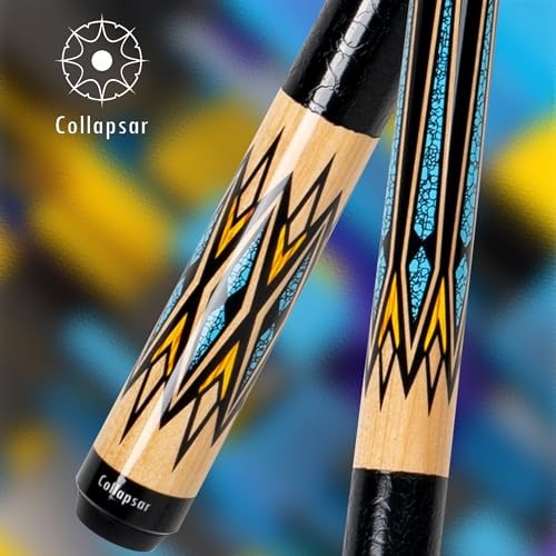 CA Pool Stick with 1X1 Hard Case,58" 20 ounce CA009+Joint Protector+Hard Case
