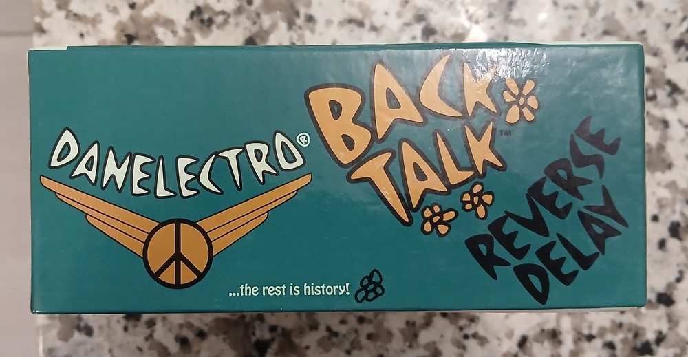 Danelectro Back Talk Reverse Delay Effects Pedal (Original, comes with box)