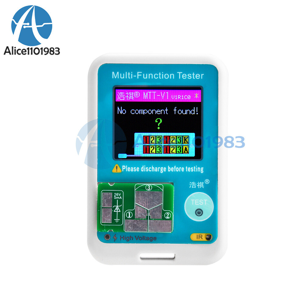 Multi-function MTT-V1 High Precision Transistor Tester Diode Capacitor Resistor