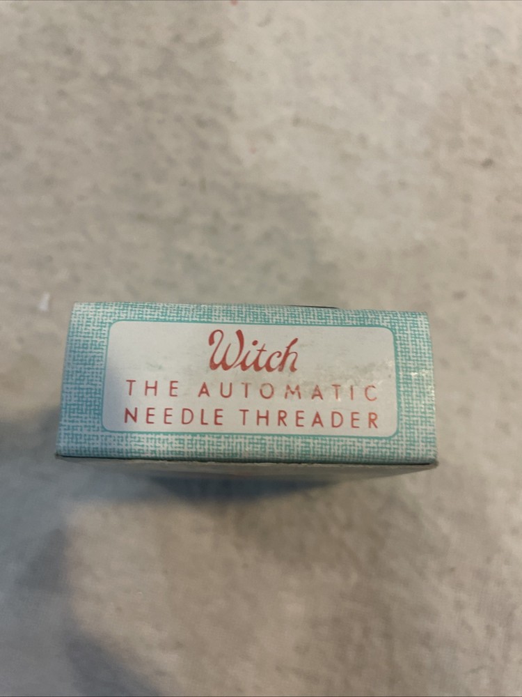 Vintage Witch Automatic Needle Threader, Original Box, Made in West Germany.