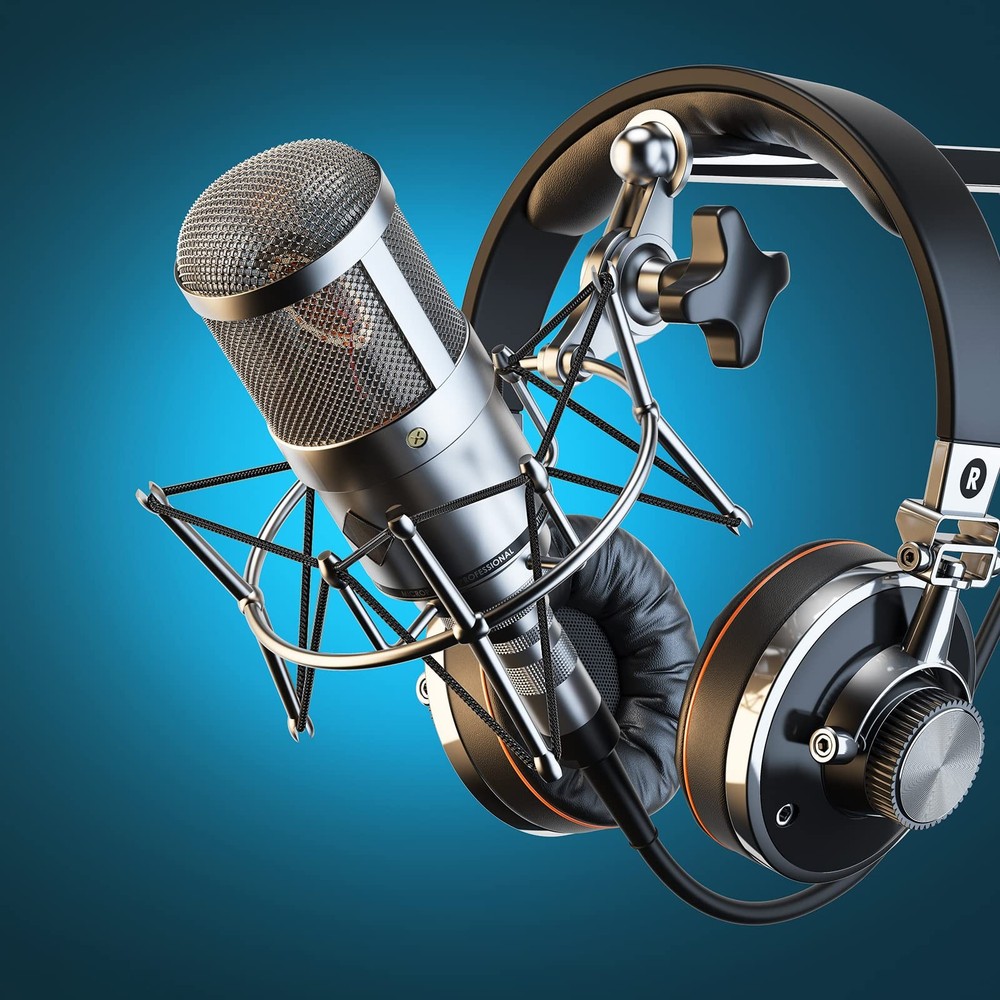 8 Pieces Black Universal Elastic Bands Replacement Microphone Shock