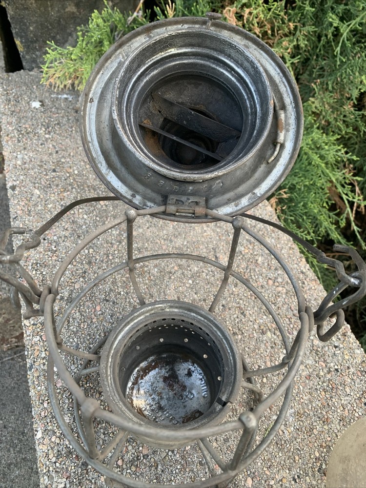 Burlington Route Railroad Lantern