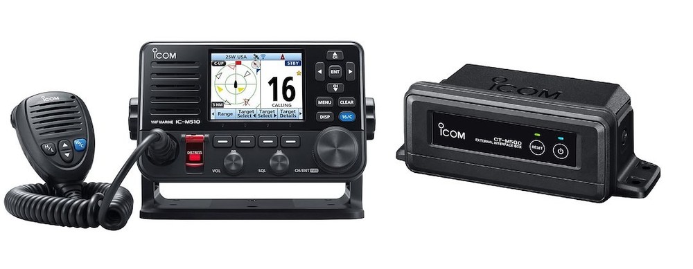 Fixed Mount 25W VHF RadioBundle | Wireless LAN GPS| IP68 Waterproof | Black