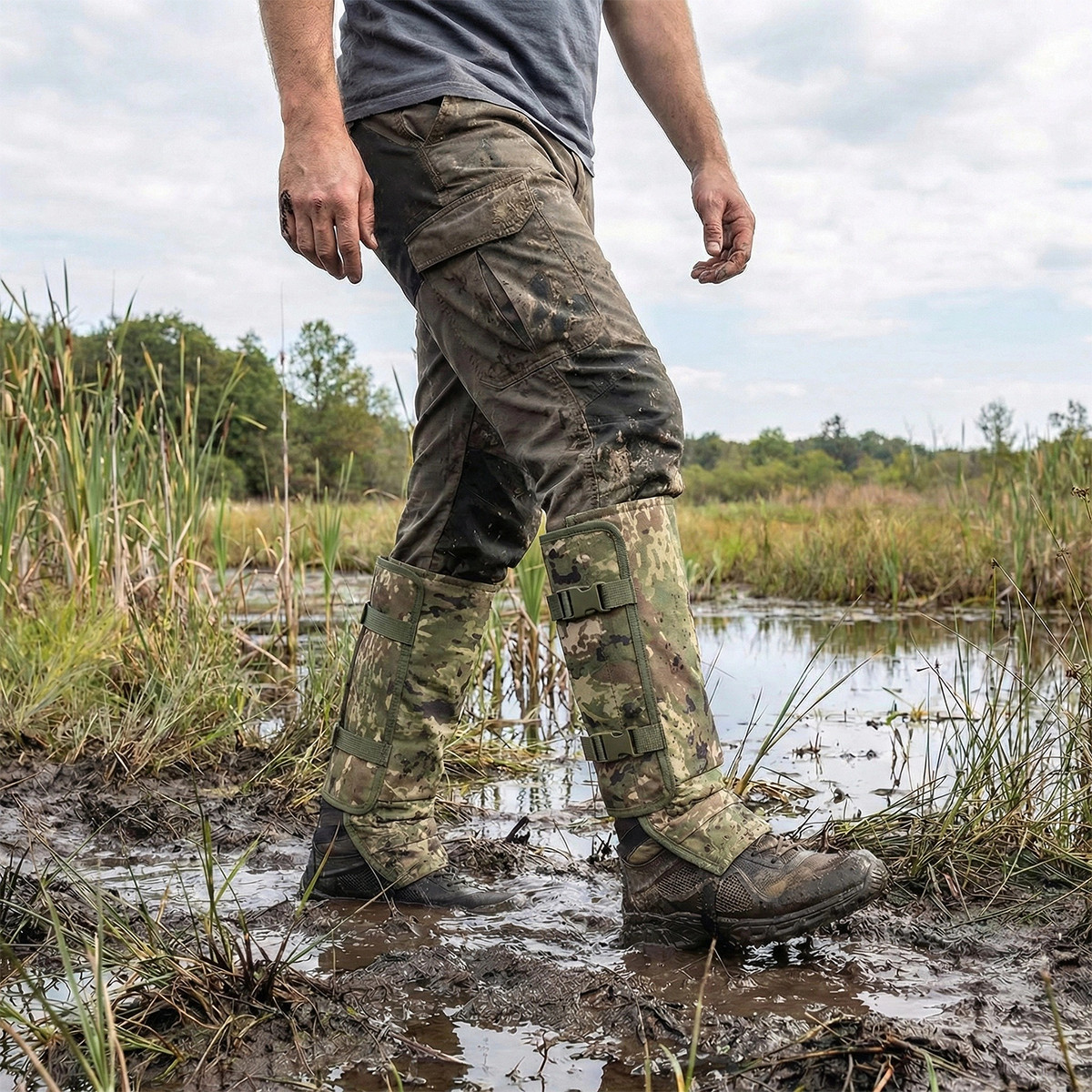 Anti Bite Snake Guard Waterproof Leg Protection Gaiters Cover For Outdoor Hiking