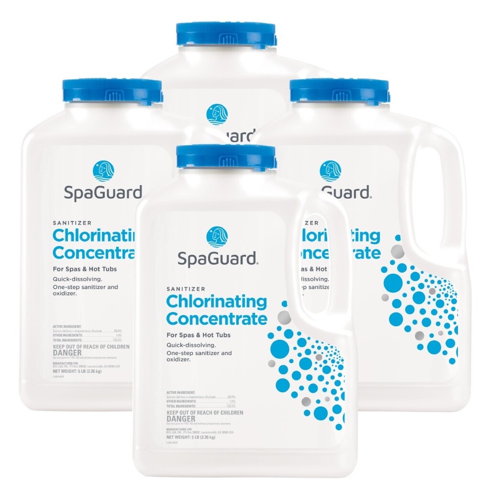 SpaGuard Chlor Concentrate ( 5 lb ) ( 4 Pack)