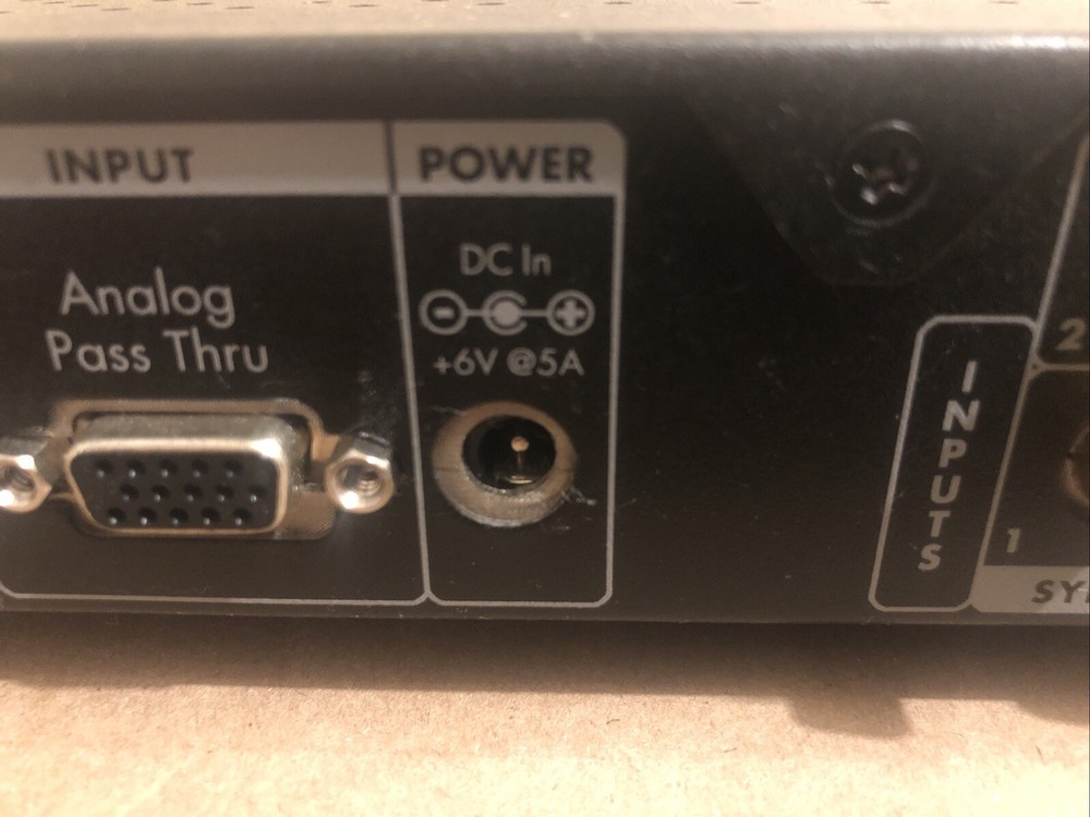 Anchor Bay Tech DVDO Scan HD Video Processor Model MM601 Upscaler