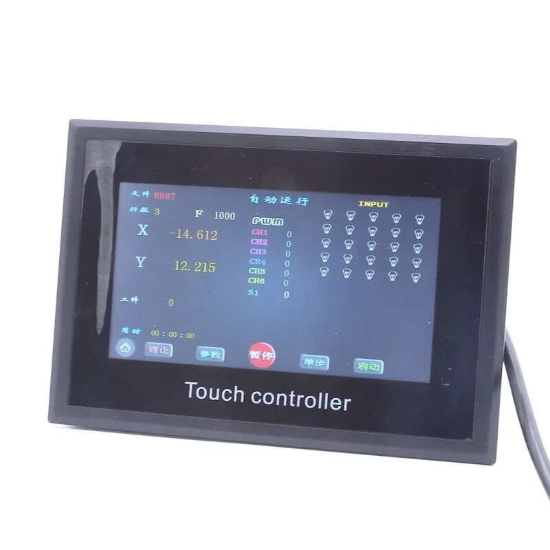 10.1'' 3Axis Step Motor Controller Programmable Touch Controller for Servo Motor