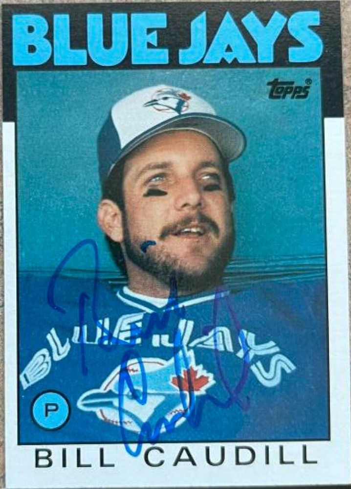 Bill Caudill Autographed 1986 Topps #435