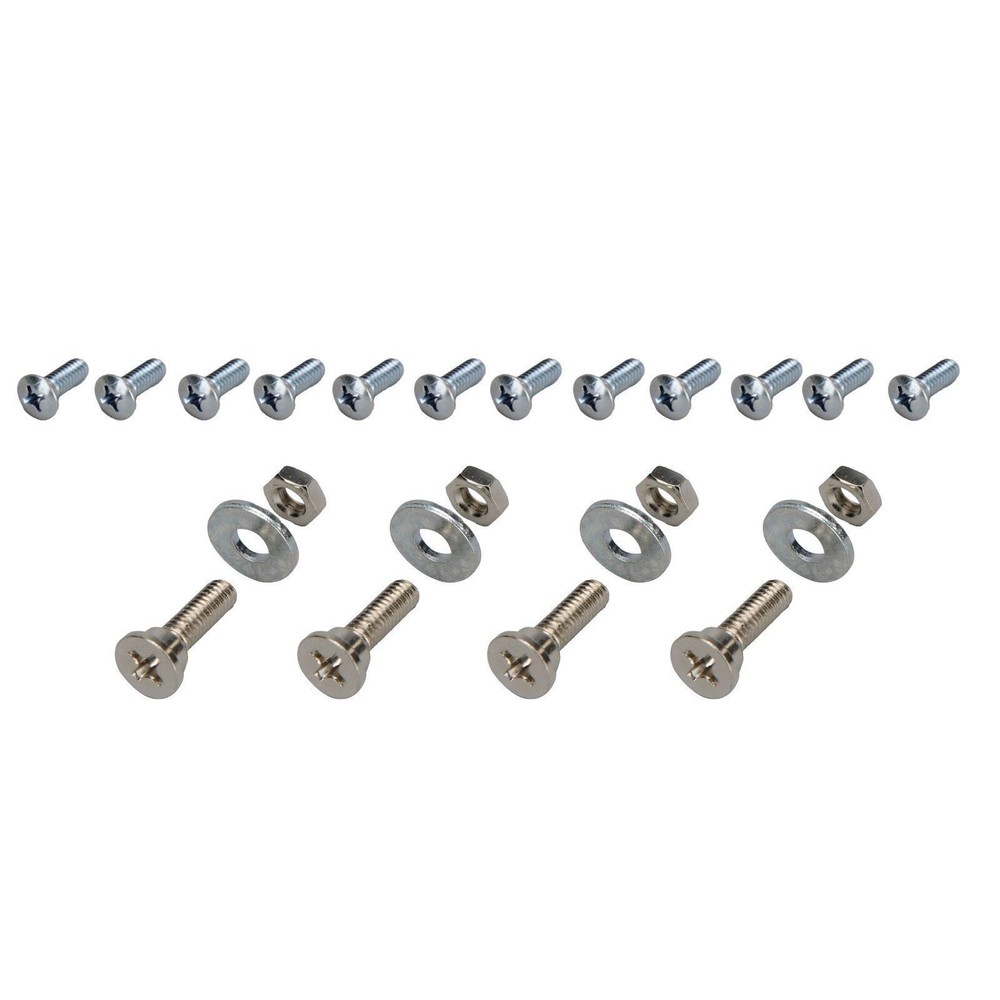 1963-1967 Corvette C2 Seat Side Rail Hardware Kit Complete