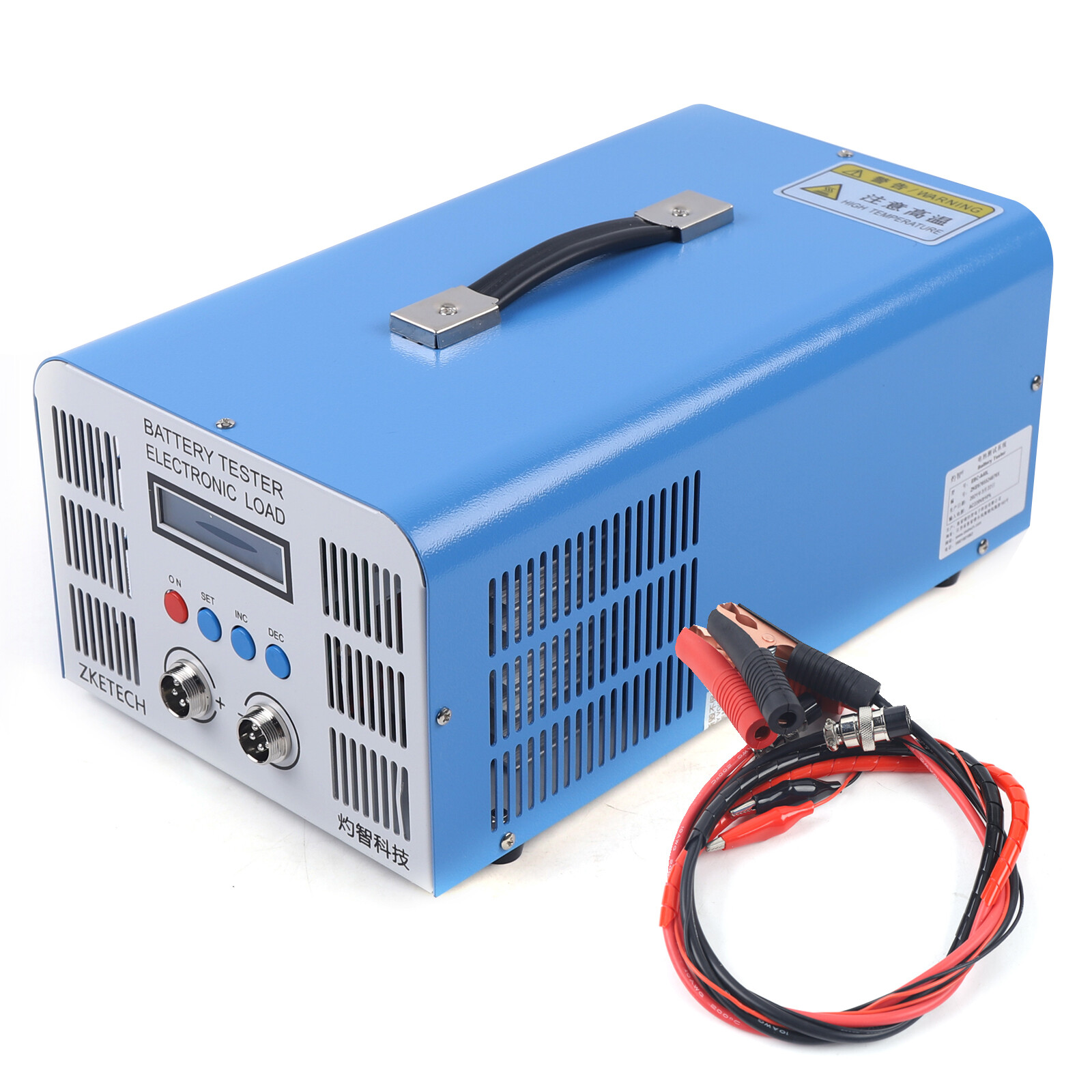 EBC-A40L 5V High Current Lithium Battery Capacity Tester 40A Manual 200W 110V