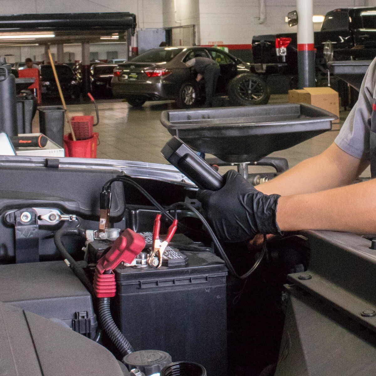 Raven Powder-Free Nitrile Large Gloves 10 Pack (1000 ct)