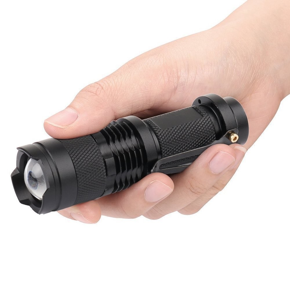 1x Flashlight LED Tactical Military Grade Torch Small Flashlight Bright Light