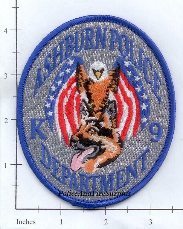 Georgia - Ashburn K-9 GA Police Dept Patch