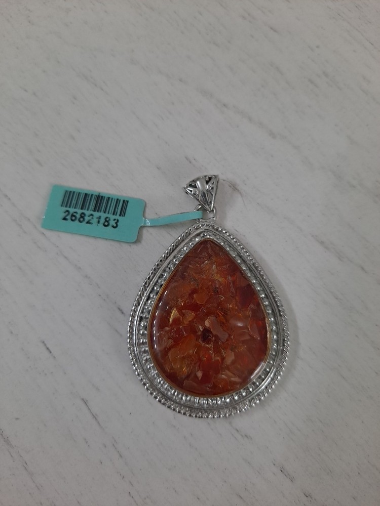 Signed Karis Vintage Gemstone Pendant