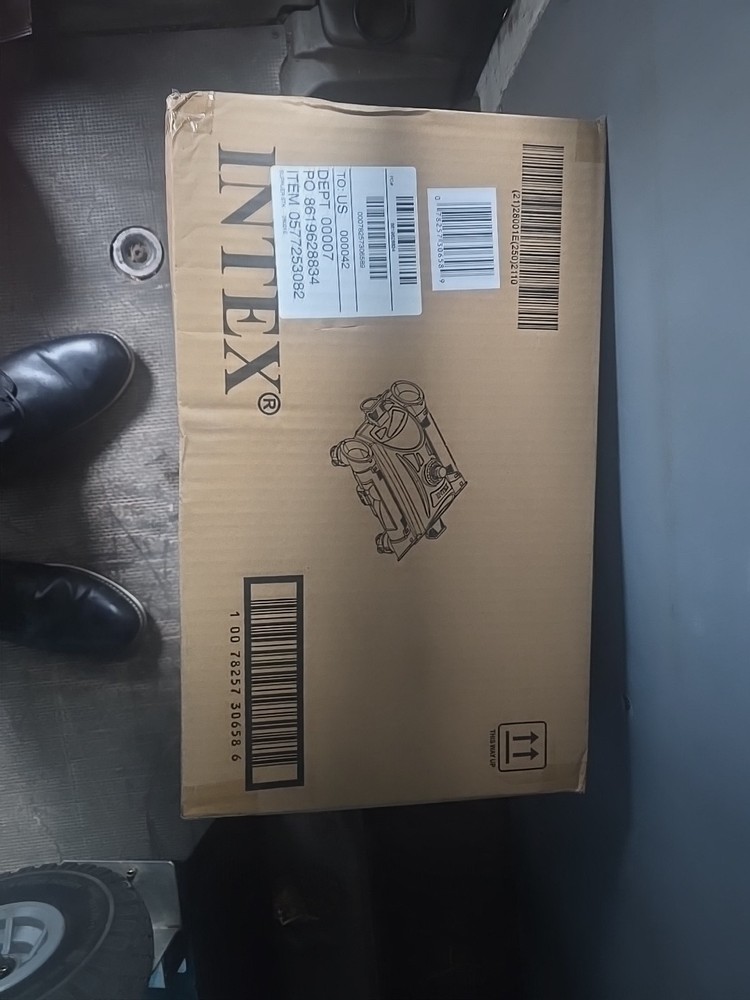 Intex 28001E Above Ground Pool Automatic Cleaner Vacuum Cleaner Open Box
