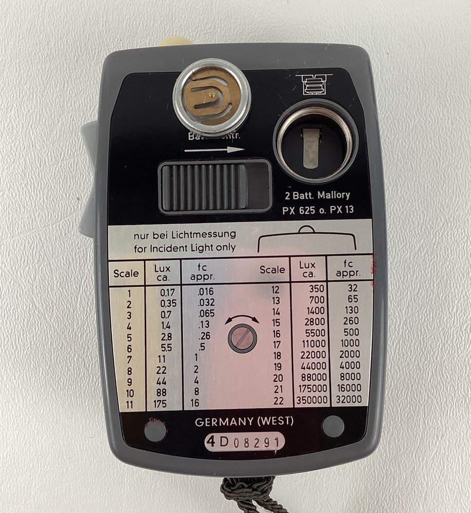 Vintage Gossen Luna-pro System Exposure Meter Case Light Meter Camera Accessory