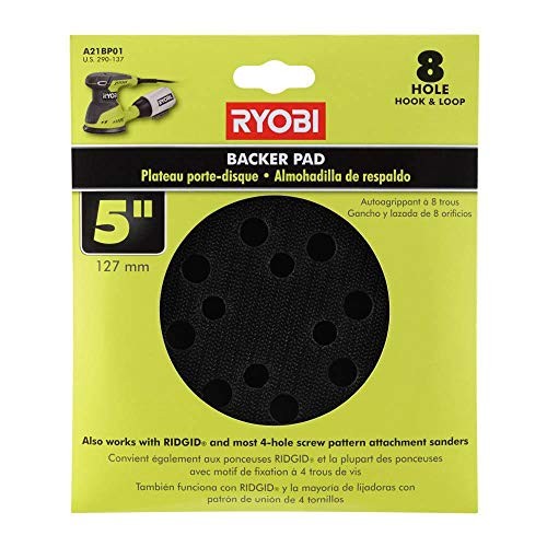 Ryobi Genuine OEM Replacement Backing Pad, A21BP01
