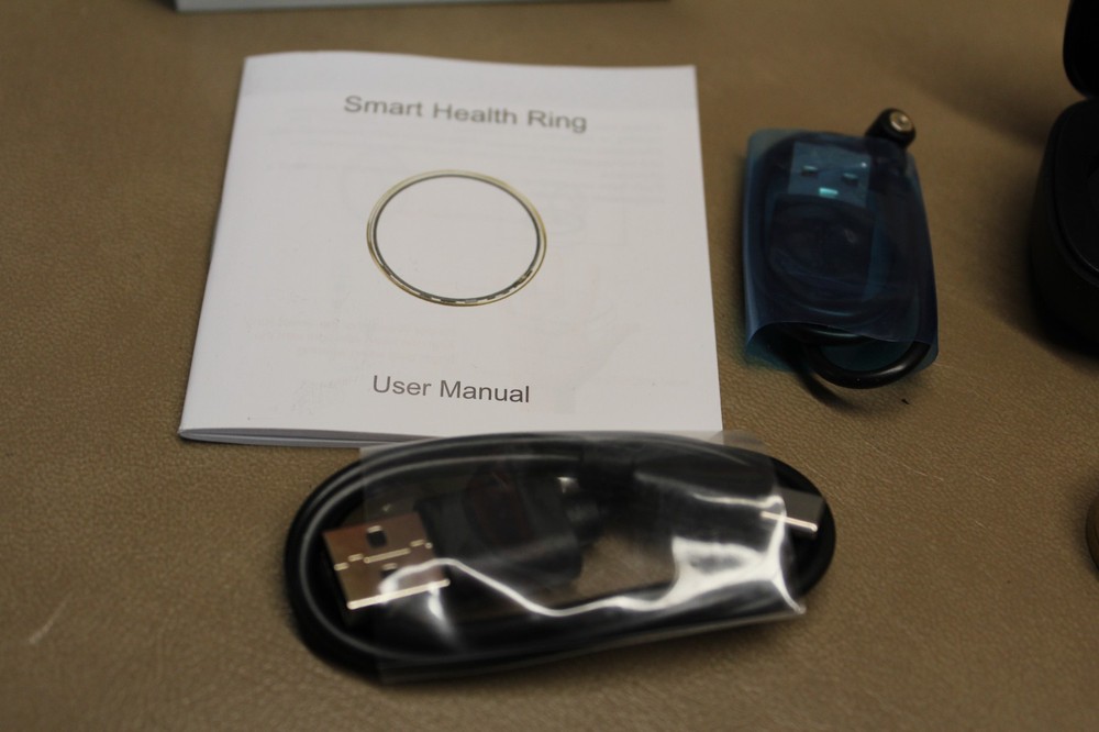 ECTRI Smart Ring Size 8 - Gold