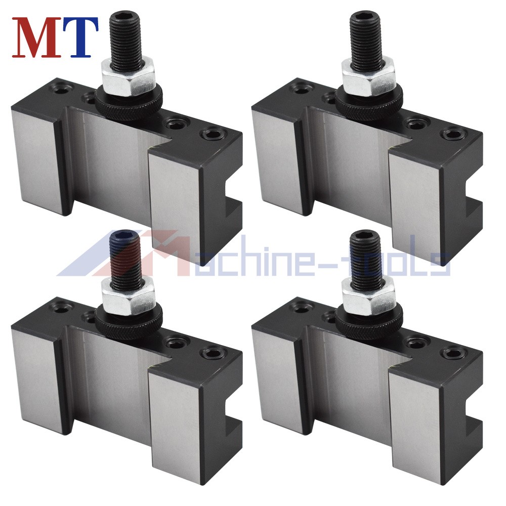 4 Pack AXA #1 250-101 Quick Change Tool Post Turning & Facing Holder Lathe