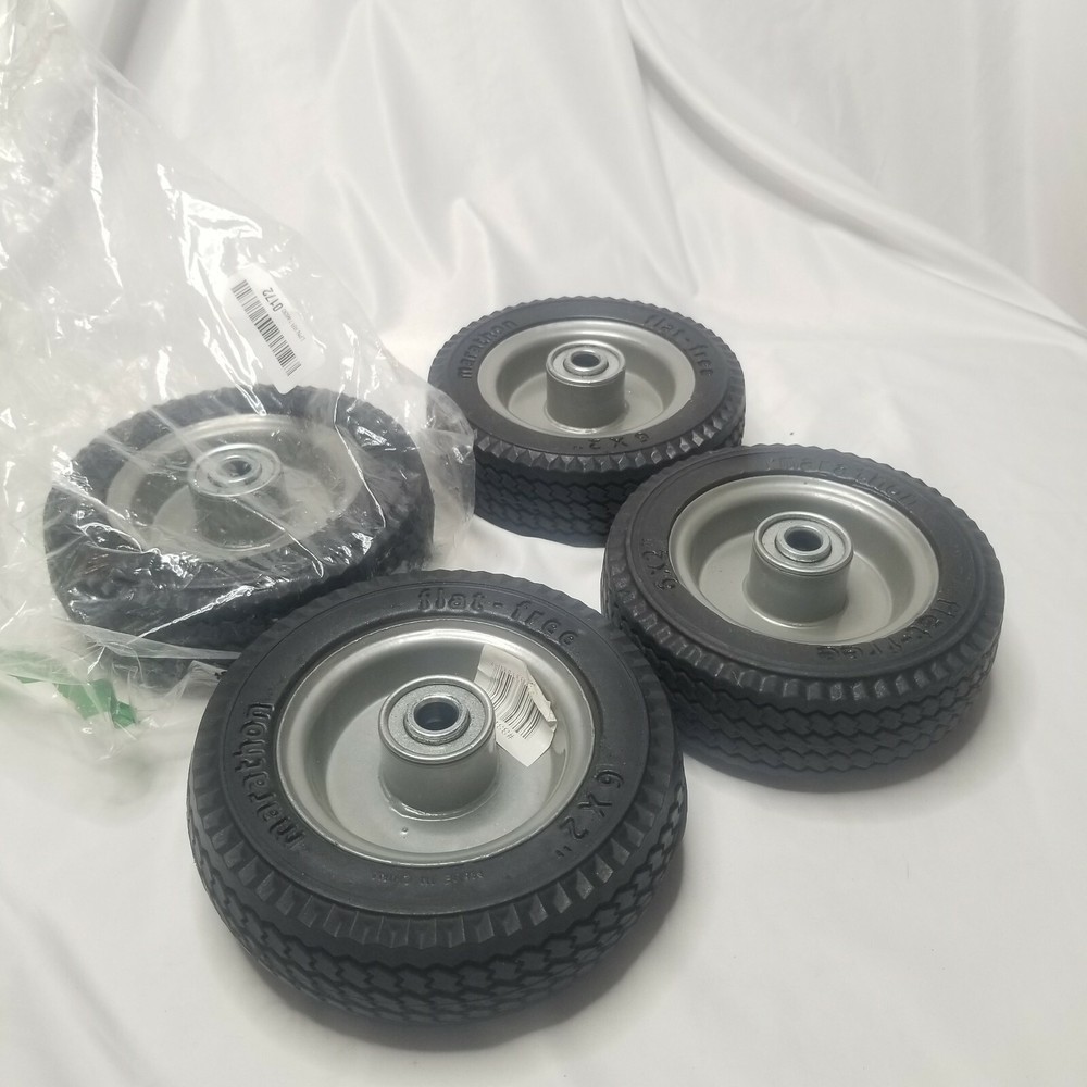 Marathon Flat-Free Wheel 6x2" [PB6]