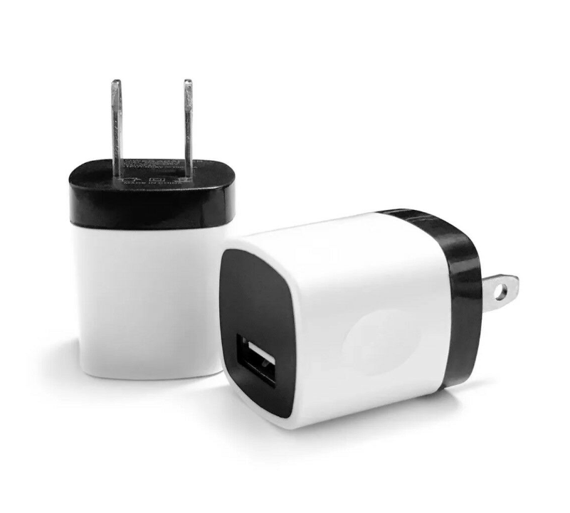 2x Wall Charger Adapter For iPhone 5 6s 7 8 Plus XS USB Data Sync Charging Cable