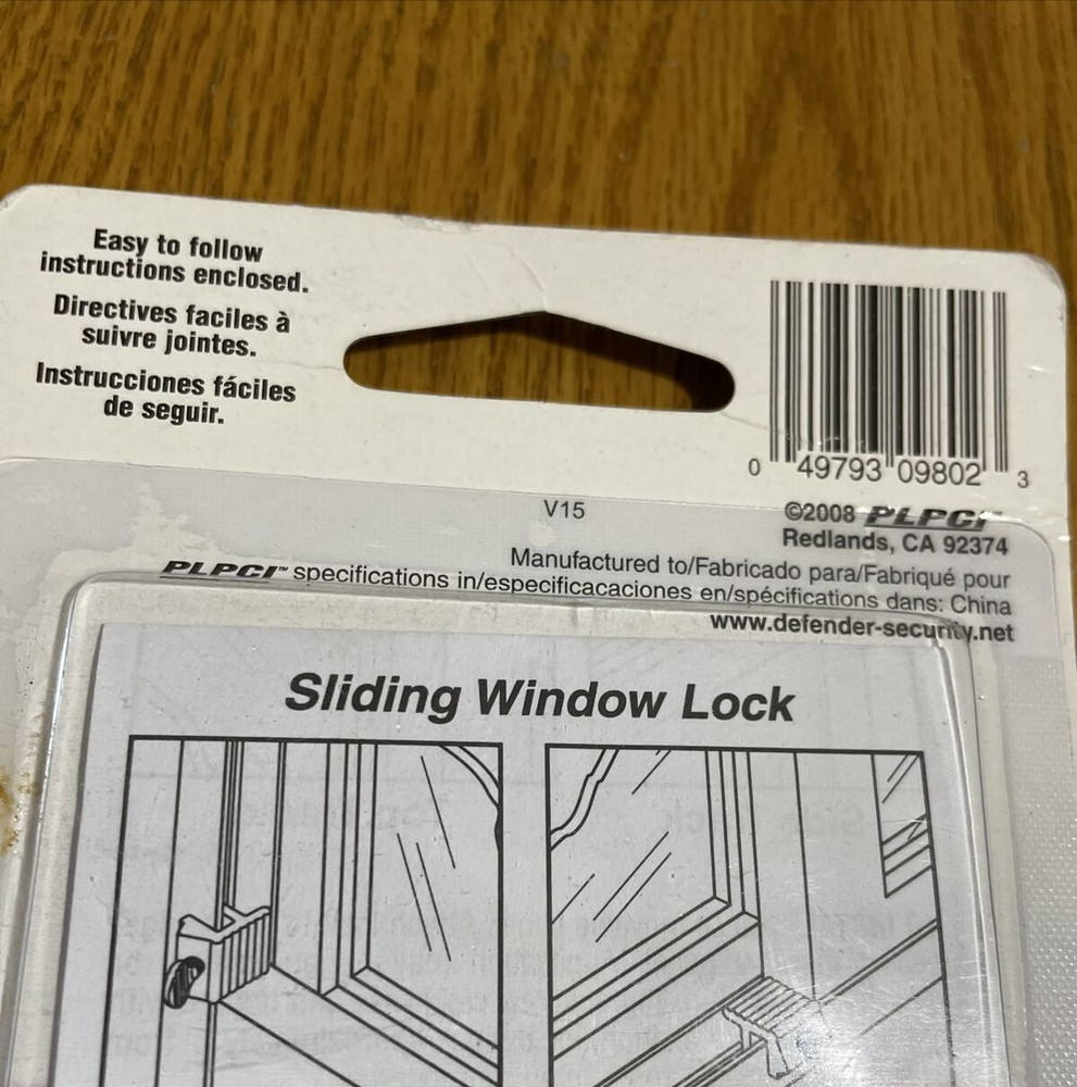 Security Sliding Window Lock U-9802 Set/2