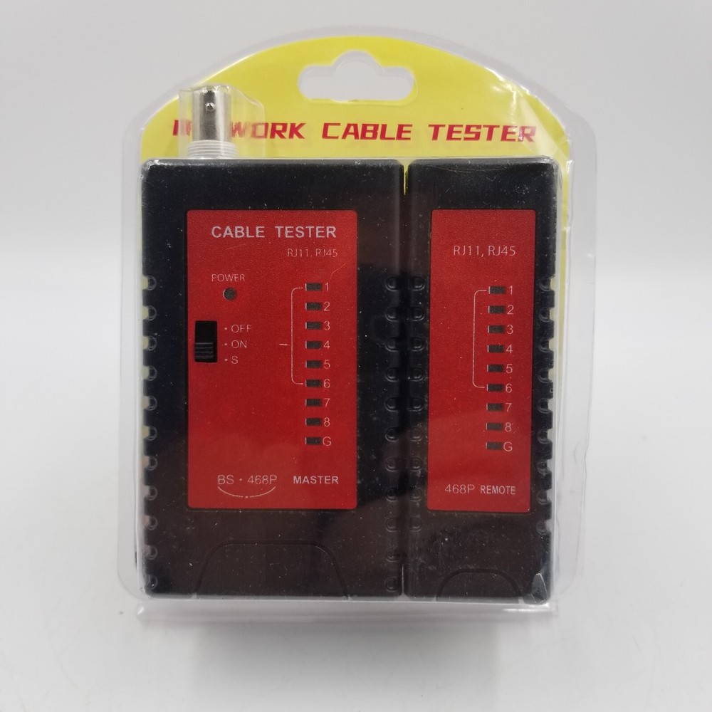 Network LAN Cable Wire Tester & PoE BS-468P Multifunctional Network Tester